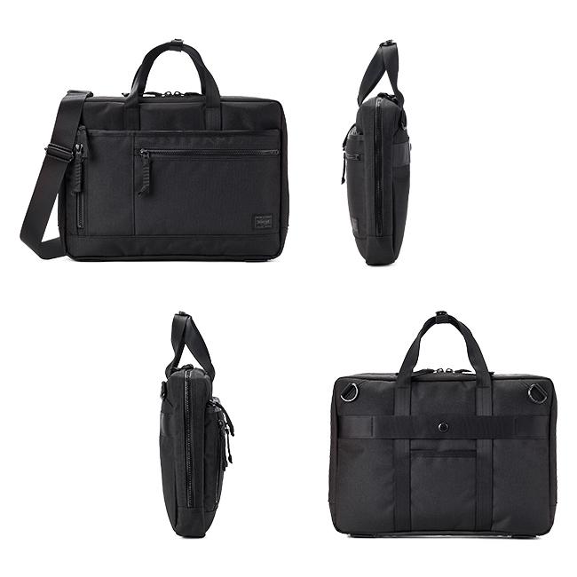 ポーター インタラクティブ 2WAYブリーフケース(S) 536-17050 ビジネスバッグ メンズ 50代 40代 通勤 軽量 撥水 薄型 スリム 吉田カバン PORTER | INTERACTIVE（PORTER） | 04