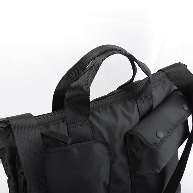 ポーター コンパート 2WAYヘルメットバッグ 538-16161 トートバッグ メンズ ブランド 肩掛け 大きめ 大容量 軽量 縦型 ファスナー付き 吉田カバン PORTER | PORTER | 17