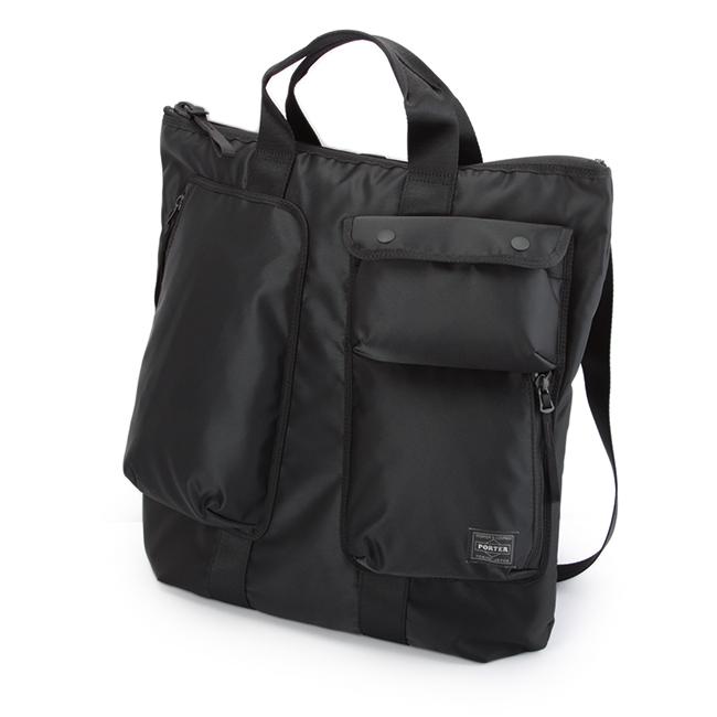 ポーター コンパート 2WAYヘルメットバッグ 538-16161 トートバッグ メンズ ブランド 肩掛け 大きめ 大容量 軽量 縦型 ファスナー付き 吉田カバン PORTER | PORTER | 08