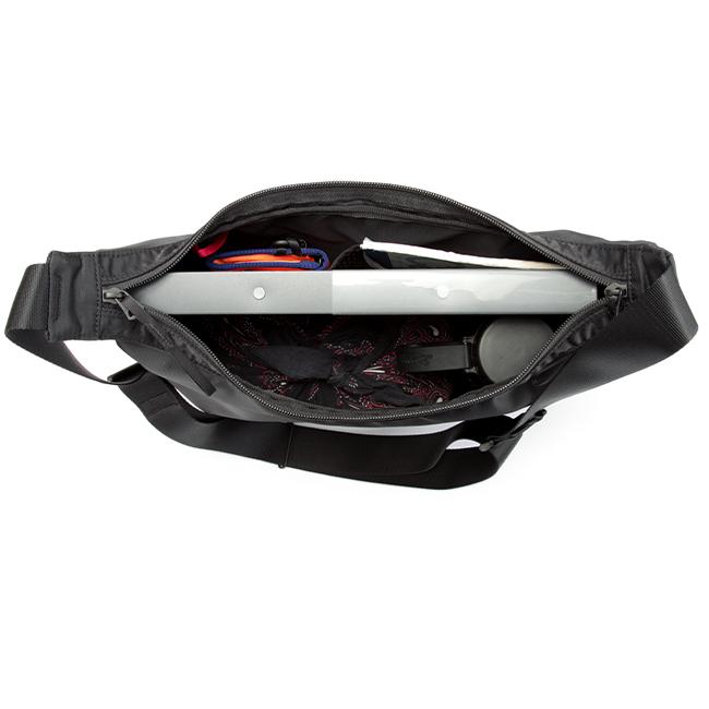 ポーター コンパート ショルダーバッグ 538-16163 PORTER COMPART 吉田カバン バッグ メンズ レディース ナイロン 大きめ 大容量 三日月型 軽量 日本製 A4 | PORTER | 13