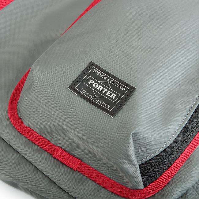 ポーター コンパート ショルダーバッグ 538-16163 PORTER COMPART 吉田カバン バッグ メンズ レディース ナイロン 大きめ 大容量 三日月型 軽量 日本製 A4 | PORTER | 08
