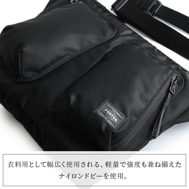 ポーター コンパート ショルダーバッグ 538-16164 サコッシュ メンズ レディース ブランド 斜めがけ 軽量 薄型 スリム 吉田カバン PORTER | PORTER | 03