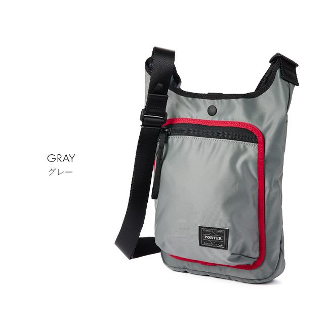 ポーター コンパート ショルダーバッグ 538-16165 メンズ レディース ブランド ミニ コンパクト 小さめ 斜めがけ 軽量 縦型 薄型 スリム 吉田カバン PORTER | PORTER | 05