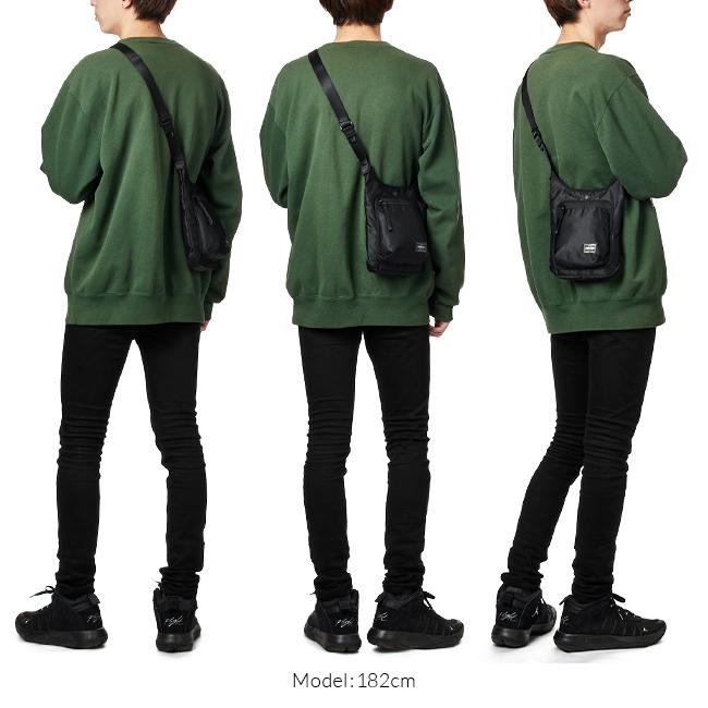 ポーター コンパート ショルダーバッグ 538-16165 メンズ レディース ブランド ミニ コンパクト 小さめ 斜めがけ 軽量 縦型 薄型 スリム 吉田カバン PORTER | PORTER | 07