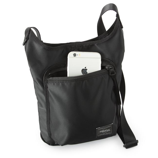 ポーター コンパート ショルダーバッグ 538-16165 メンズ レディース ブランド ミニ コンパクト 小さめ 斜めがけ 軽量 縦型 薄型 スリム 吉田カバン PORTER | PORTER | 09