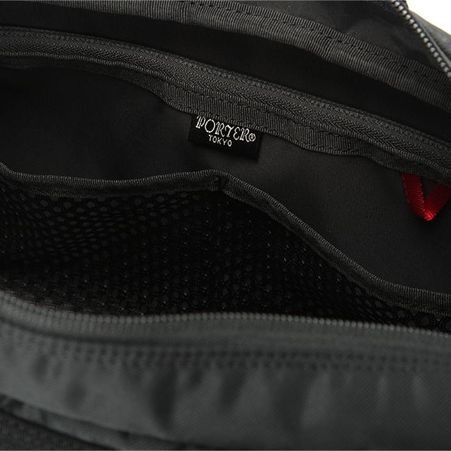 ポーター コンパート ウエストバッグ 538-16167 ボディバッグ メンズ レディース ブランド 斜めがけ 軽量 横型 横開き 吉田カバン PORTER | PORTER | 15