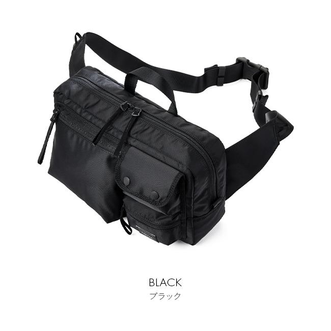 ポーター コンパート ウエストバッグ 538-16167 ボディバッグ メンズ レディース ブランド 斜めがけ 軽量 横型 横開き 吉田カバン PORTER | PORTER | 04