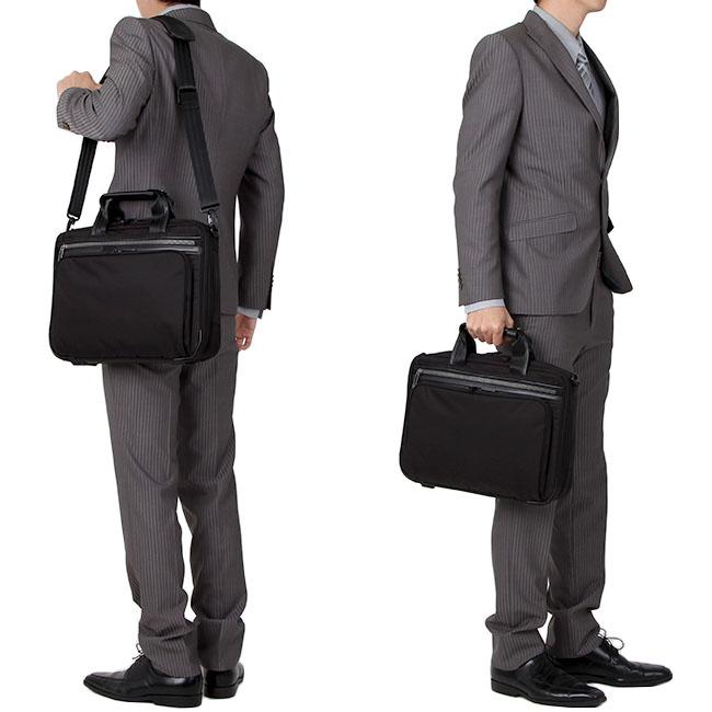 エース ジーン ビジネスバッグ メンズ 50代 40代 2WAY 通勤 軽量 フレックスライト フィット ace.GENE LABEL 54557 5年保証 | Ace | 01