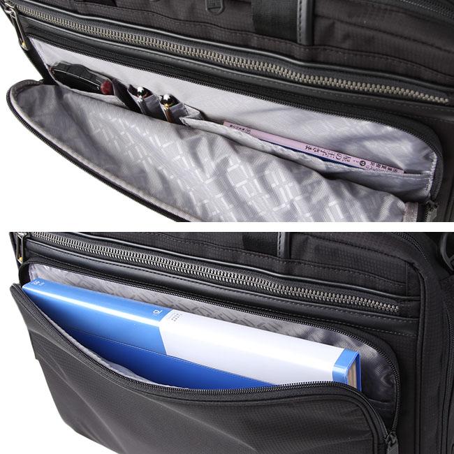 最大50% 4/25限定 エース ジーン ビジネスバッグ メンズ 50代 40代 2WAY 通勤 軽量 フレックスライト フィット ace.GENE LABEL 54558 5年保証 | Ace | 02