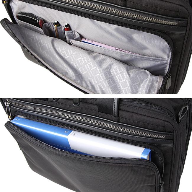 最大46% 2/19限定 エース ジーン ビジネスバッグ メンズ 50代 40代 2WAY 通勤 軽量 大容量 拡張 フレックスライト フィット ace.GENE 54559 5年保証 | Ace | 02