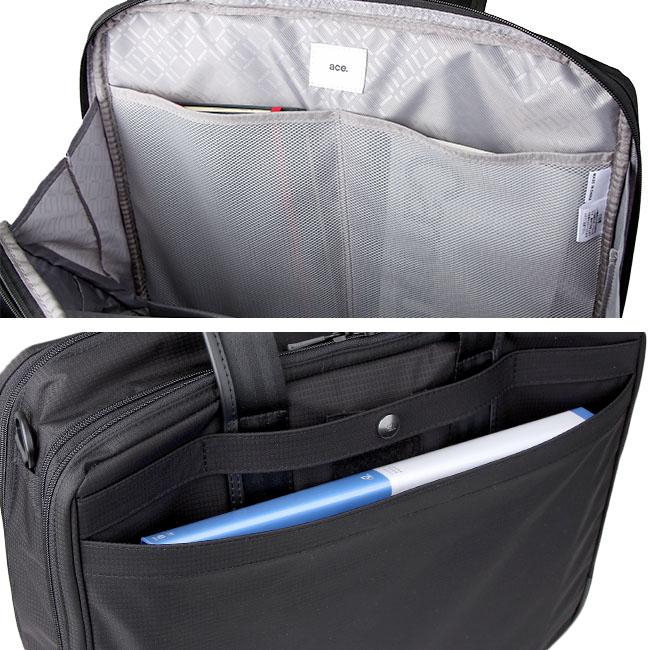 最大50% 4/25限定 エース ジーン ビジネスバッグ メンズ 50代 40代 2WAY 通勤 軽量 大容量 拡張 フレックスライト フィット ace.GENE 54559 5年保証 | Ace | 07