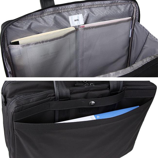 エース ジーン ビジネスバッグ メンズ 50代 40代 2WAY 通勤 軽量 大容量 拡張 フレックスライト フィット ace.GENE 54560 5年保証 | Ace | 07