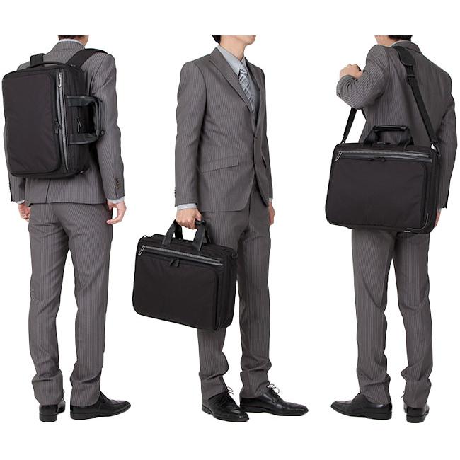 【美品】ACE GENE 3way リュック ビジネスバッグ ブリーフケース ace. GENE LABEL エース リュック 3WAY ビジネスリュック