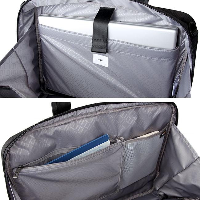 最大50% 4/25限定 エース ジーン ビジネスバッグ メンズ 50代 40代 3WAY リュック 通勤 超軽量 フレックスライト フィット ace.GENE 54562 5年保証 | Ace | 05