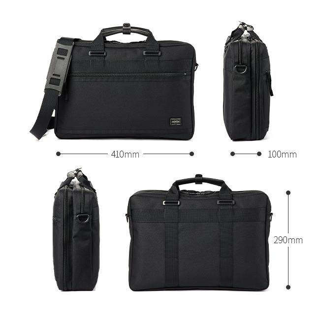 未使用 PORTER / CLIP 2WAY BRIEFCASE ポーター 黒 CLIP(クリップ) 2WAY BRIEFCASE | 吉田カバンホームページ | YOSHIDA & Co.
