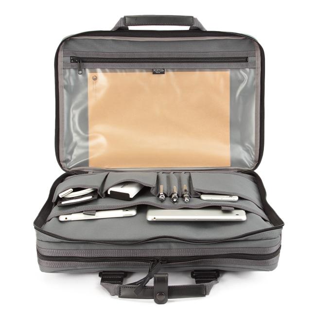 ポーター クリップ 2WAYブリーフケース 550-08959 ビジネスバッグ メンズ 50代 40代 通勤 薄型 大容量 大きめ スリム 吉田カバン PORTER | CLIP（PORTER） | 11