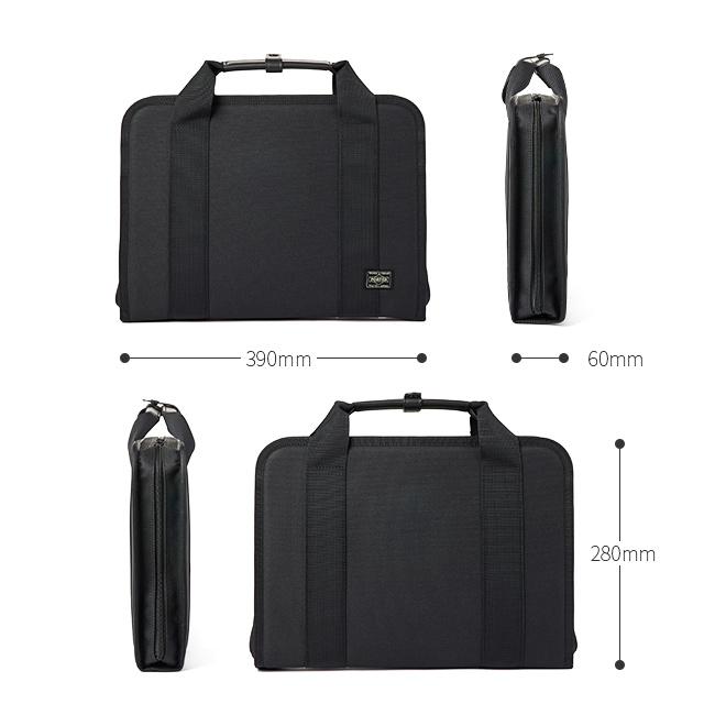 ポーター クリップ ブリーフケース 550-08960 ビジネスバッグ メンズ 50代 40代 通勤 軽量 薄型 スリム 吉田カバン PORTER | CLIP（PORTER） | 05