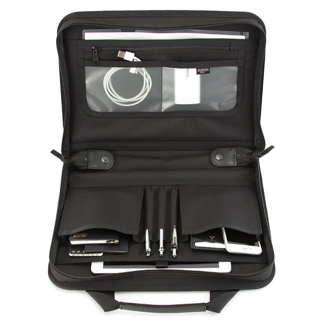 ポーター クリップ ブリーフケース 550-08960 ビジネスバッグ メンズ 50代 40代 通勤 軽量 薄型 スリム 吉田カバン PORTER | CLIP（PORTER） | 10