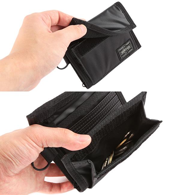 ポーター カプセル ウォレット 555-06440 PORTER CAPSULE 吉田カバン 財布 三つ折り財布 三つ折り ミドルウォレット ナイロン メンズ レディース 日本製 | CAPSULE（PORTER） | 12