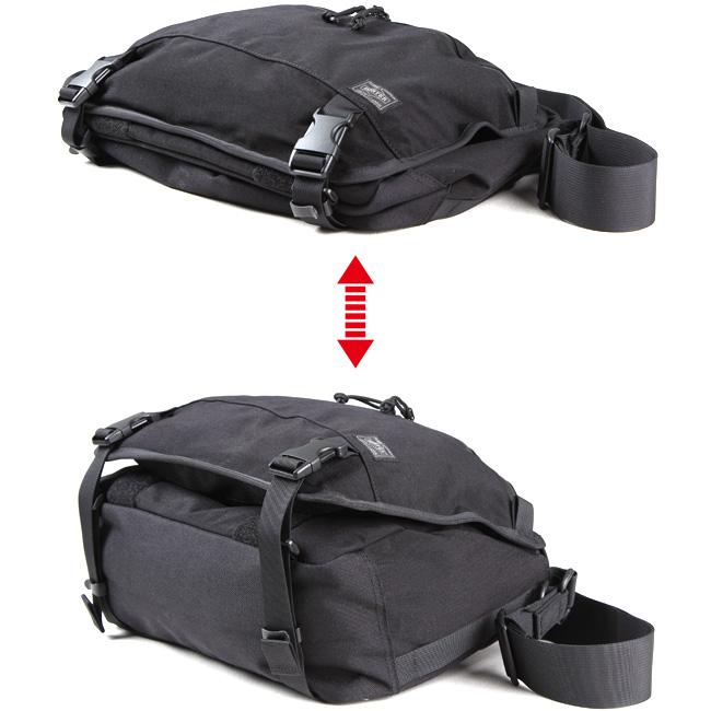 美品 PORTER クランカーズ ショルダー メッセンジャー バッグ ポーター KLUNKERZ（PORTER） ポーター クランカーズ ショルダーバッグ(L) 568