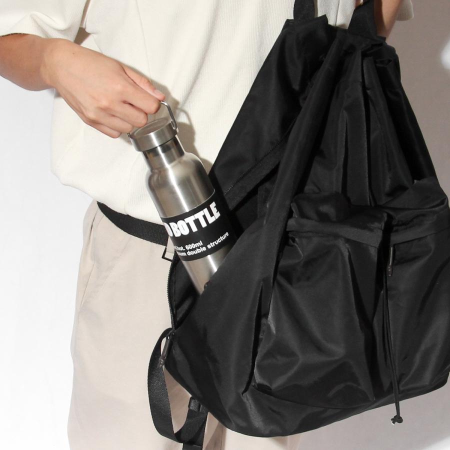 最大51% 2/3限定 SLOW スロウ リュック メンズ レディース ブランド 日本製 大容量 軽量 通学 通勤 旅行 黒 大きめ A4 B4 ボンサック 586S142P 在庫限り | SLOW(ファッション) | 18