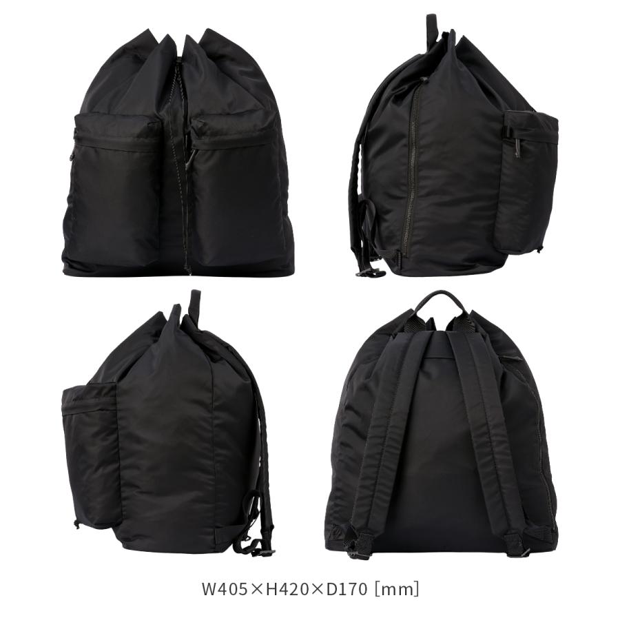 最大51% 2/3限定 SLOW スロウ リュック メンズ レディース ブランド 日本製 大容量 軽量 通学 通勤 旅行 黒 大きめ A4 B4 ボンサック 586S142P 在庫限り | SLOW(ファッション) | 04
