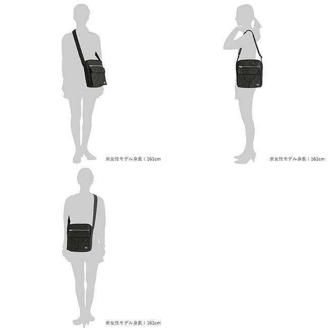 ポーター スモーキー ショルダーバッグ 592-26368 PORTER SMOKY 吉田カバン 日本製 軽量 縦型 斜めがけ メンズ レディース | SMOKY（PORTER） | 18