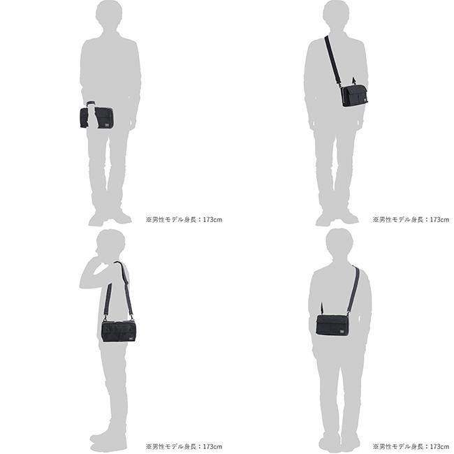 ポーター スモーキー 2WAYショルダーバッグ 592-26369 PORTER SMOKY 吉田カバン 日本製 軽量 小さめ ミニ ポーチ メンズ レディース | SMOKY（PORTER） | 18