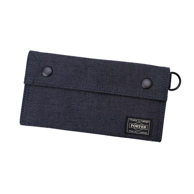 ポーター スモーキー ロングウォレット 592-26371 PORTER SMOKY 吉田カバン 日本製 財布 長財布 薄型 薄マチ スリム メンズ レディース | SMOKY（PORTER） | 01