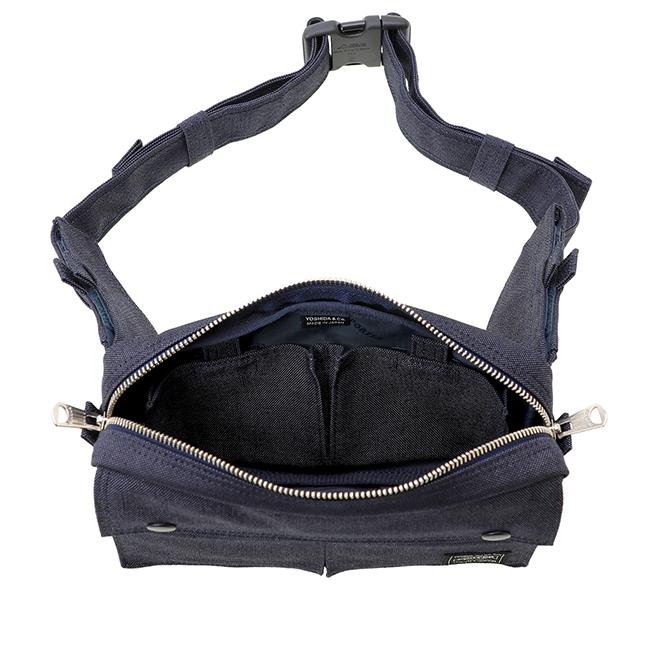 【美品】PORTER（ポーター)スモーキー ウエストバッグ ボディーバッグ ポーター スモーキー ウエストバッグ 592-27507 PORTER SMOKY WAIST