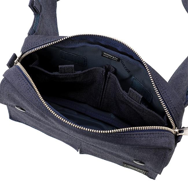 美品　PORTER ポーター　スモーキー　ボディバッグ　スリングバッグ　ネイビー SMOKY(スモーキー) SLING SHOULDER BAG | 吉田カバンホームページ