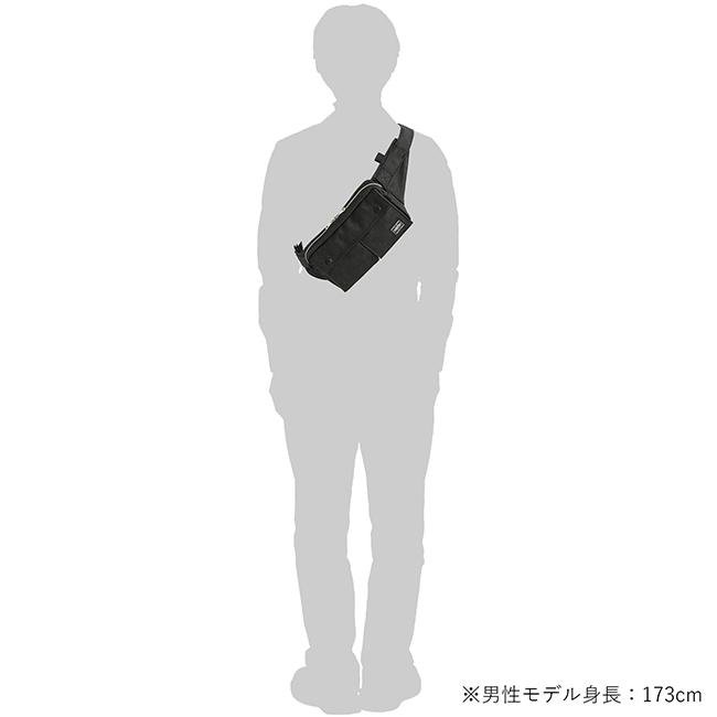 ポーター スモーキー ウエストバッグ 592-27507 PORTER SMOKY 吉田カバン 日本製 軽量 ウエストポーチ ボディバッグ メンズ レディース | SMOKY（PORTER） | 17
