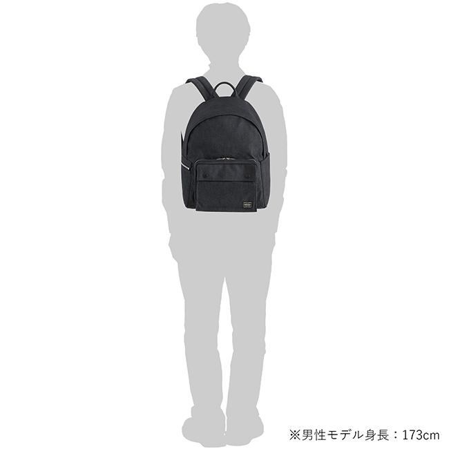 ポーター スモーキー デイパック 19L 592-27626 PORTER SMOKY 吉田カバン 日本製 軽量 19L リュック リュックサック メンズ  レディース | SMOKY（PORTER） | 17