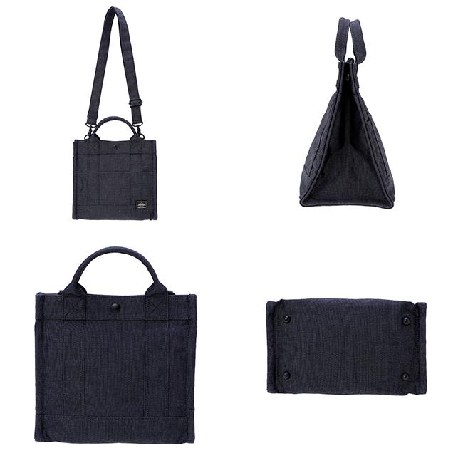 ポーター スモーキー 2WAYトートバッグS 592-27628 PORTER SMOKY 吉田カバン 日本製 軽量 小さめ ショルダー ミニ トートバッグ メンズ レディース | SMOKY（PORTER） | 03