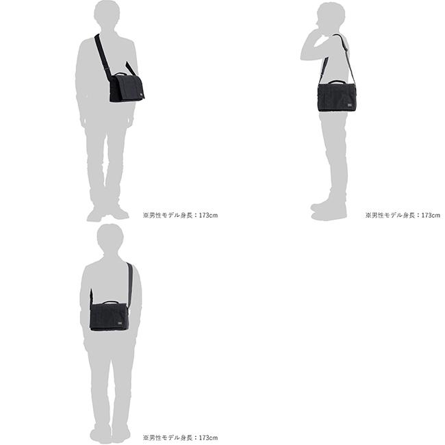 ポーター スモーキー ショルダーバッグS 592-27630 PORTER SMOKY 吉田カバン 日本製 軽量 斜めがけ メンズ レディース | SMOKY（PORTER） | 17