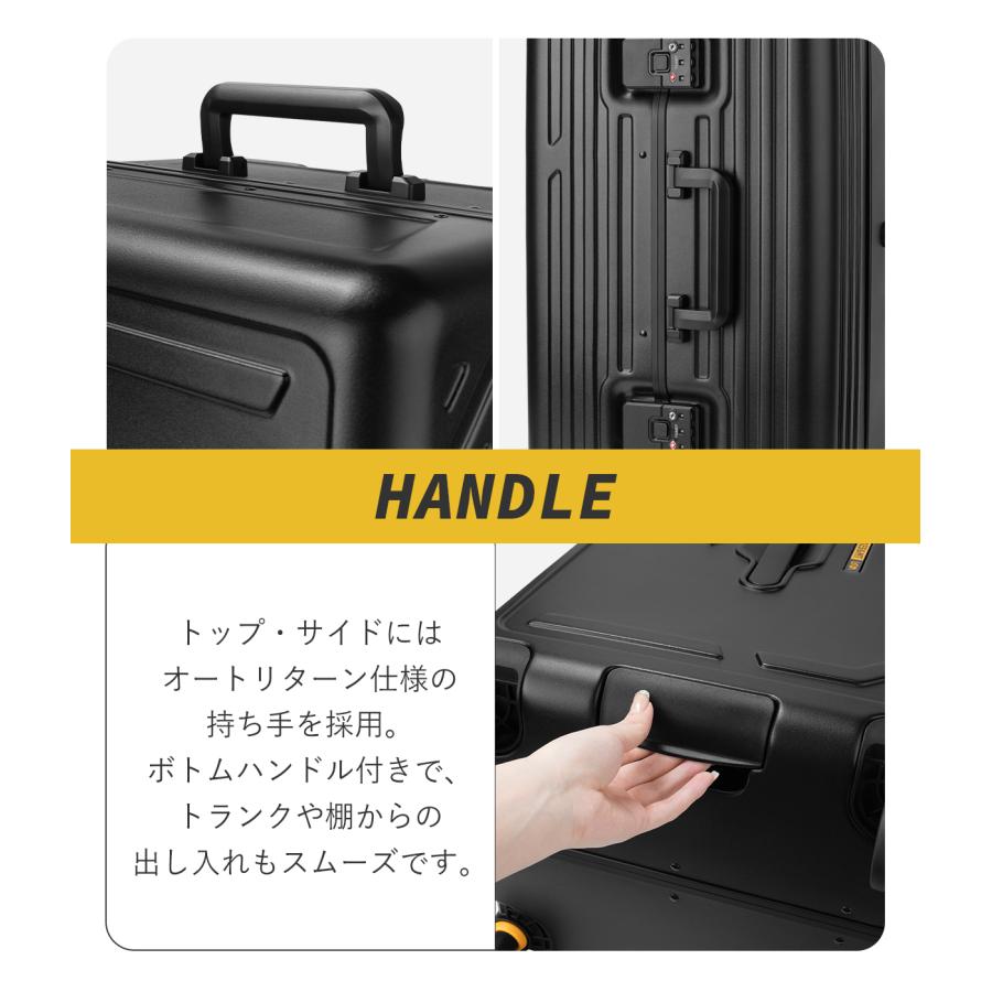 最大51% 7/22限定 5LAKES＆MT スーツケース Lサイズ 91L 軽量 大型 大