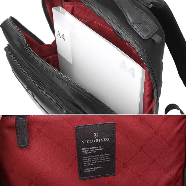 ビクトリノックス アロックスネロ リュック ビジネスバッグ メンズ 通勤 出張 セットアップ 17L A4 Victorinox Alox Nero 611804 | VICTORINOX | 08