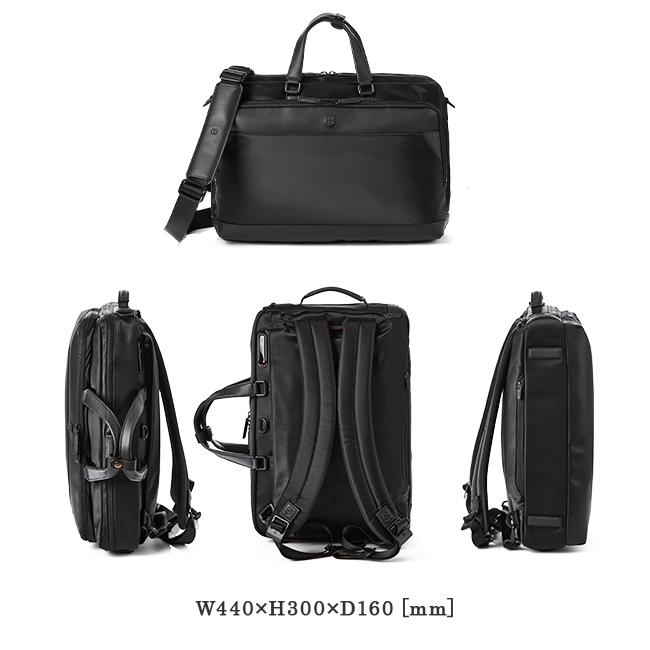 ビクトリノックス アロックスネロ ビジネスバッグ 3WAY リュック ブリーフケース メンズ 通勤 出張 キャリーオン 16L B4 Victorinox 611806 | VICTORINOX | 03