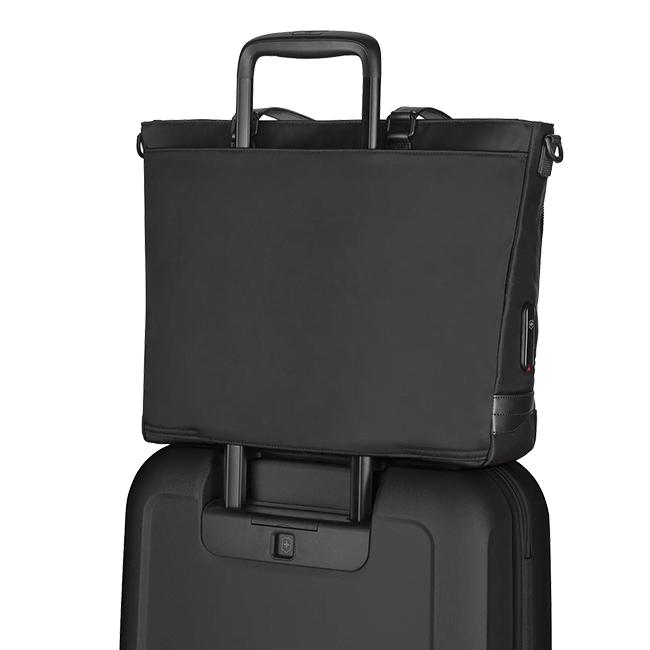 ビクトリノックス アロックスネロ ビジネスバッグ 2WAY トートバッグ メンズ 通勤 自立 肩掛け 16L A4 Victorinox Alox Nero 611807 | VICTORINOX | 12