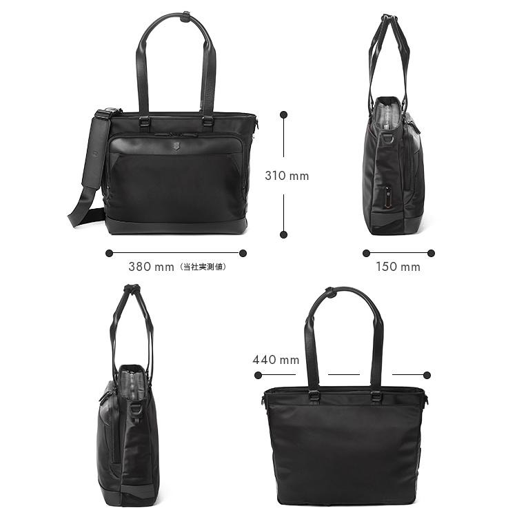 ビクトリノックス アロックスネロ ビジネスバッグ 2WAY トートバッグ メンズ 通勤 自立 肩掛け 16L A4 Victorinox Alox Nero 611807 | VICTORINOX | 03