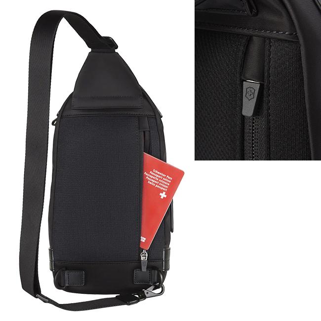 最大50% 2/15限定 ビクトリノックス アロックスネロ スリングバッグ ワンショルダーバッグ 5L A5 Victorinox Alox Nero 611808 | VICTORINOX | 12