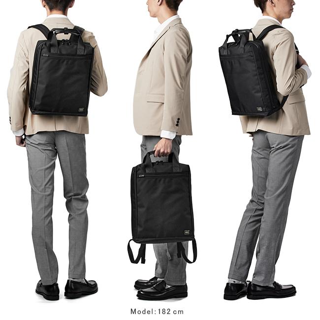 ポーター ステージ 2WAYリュックサック 620-07575 ビジネスリュック メンズ 50代 40代 ビジネスバッグ スリム 通勤 軽量 薄型 吉田カバン PORTER | STAGE（PORTER） | 08