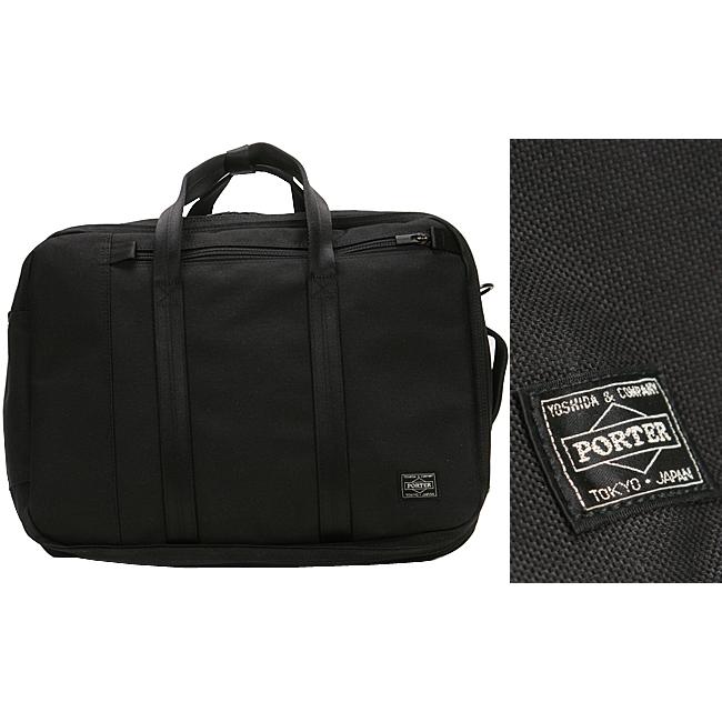 Porter 3wayビジネスバッグ ブラック HYBRID(ハイブリッド) 3WAY BRIEFCASE | 吉田カバンホームページ