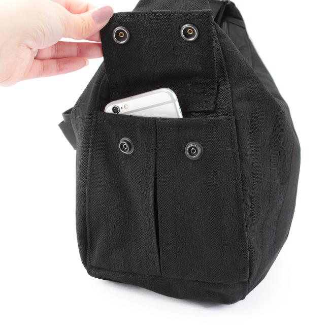 ポーター タンゴブラック ショルダーバッグ 638-07187 メンズ レディース ブランド 大きめ 斜めがけ 大容量 軽量 舟形 吉田カバン PORTER | TANGO BLACK（PORTER） | 09