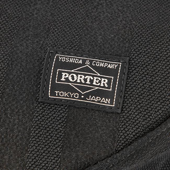 ポーター タンゴブラック ショルダーバッグ 638-07187 メンズ レディース ブランド 大きめ 斜めがけ 大容量 軽量 舟形 吉田カバン PORTER | TANGO BLACK（PORTER） | 13