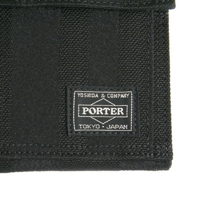ポーター タンゴブラック ウォレット 638-07803 財布 二つ折り財布 縦型 メンズ レディース ブランド 吉田カバン PORTER TANGO BLACK | TANGO BLACK（PORTER） | 09