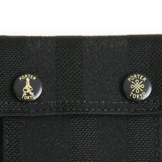 ポーター タンゴブラック ウォレット 638-07803 財布 二つ折り財布 縦型 メンズ レディース ブランド 吉田カバン PORTER TANGO BLACK | TANGO BLACK（PORTER） | 10
