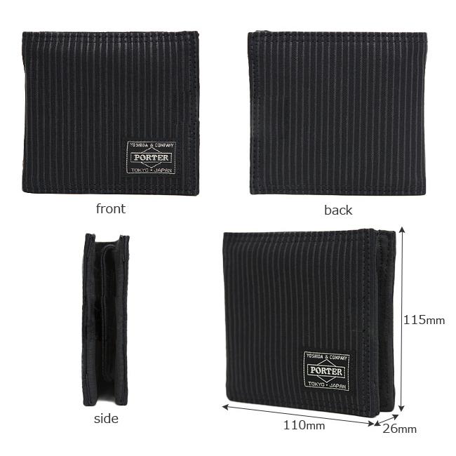 ポーター ドローイング ウォレット 650-08615 財布 二つ折り財布 軽量 メンズ レディース ブランド 吉田カバン PORTER DRAWING | DRAWING（PORTER） | 08