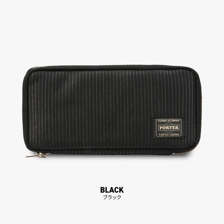 ポーター ドローイング ロングウォレット 650-09780 PORTER DRAWING 吉田カバン 財布 長財布 ラウンドファスナー メンズ レディース ブランド 大容量 日本製 | PORTER | 03
