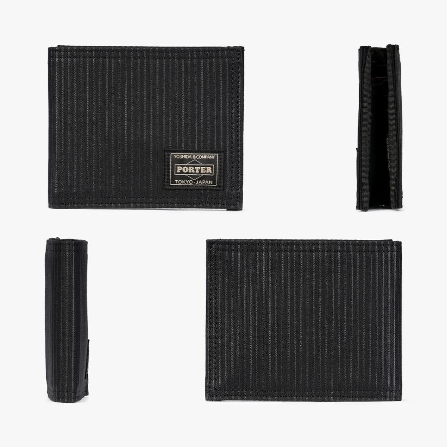 ポーター ドローイング ウォレット 650-09781 PORTER DRAWING 吉田カバン 財布 二つ折り財布 小銭入れなし メンズ レディース スリム 薄い財布 薄い 薄型 日本製 | PORTER | 03